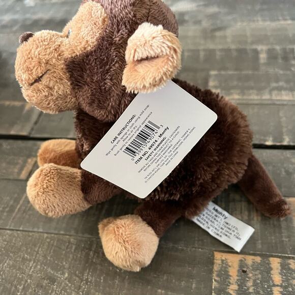 Animal Junction Applause Monkey "Monty" Plush, Monkey Stuffed Animal - Picture 2 of 5